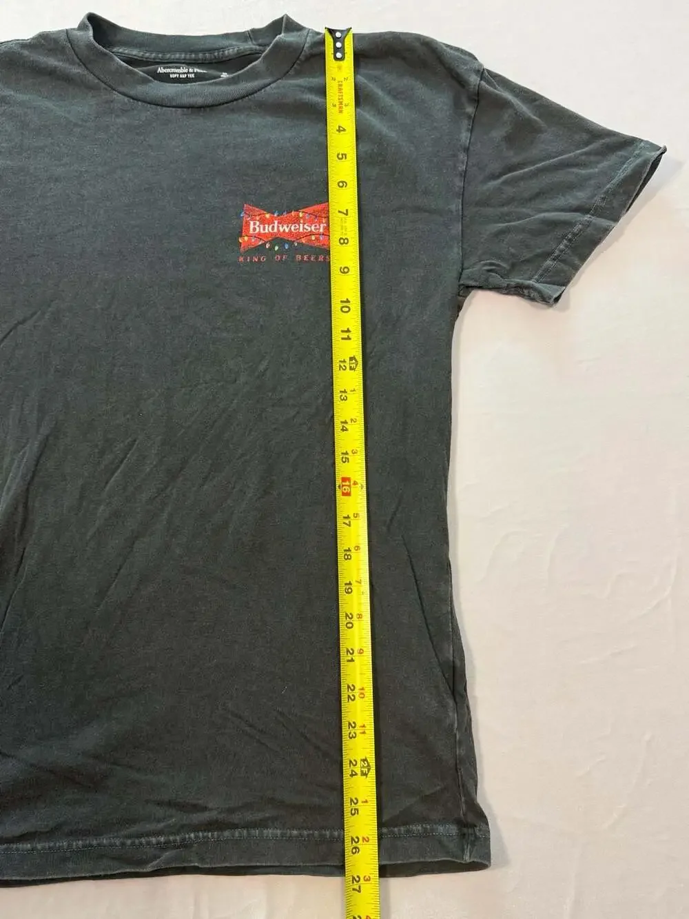 Vintage Salem Budweiser Nascar T Shirt Single Stitch 90's #25 Sz Medium Promo